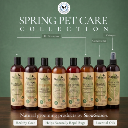 Natural Pet Grooming Collection: Dog Shampoo and Conditioner by ShowSeason